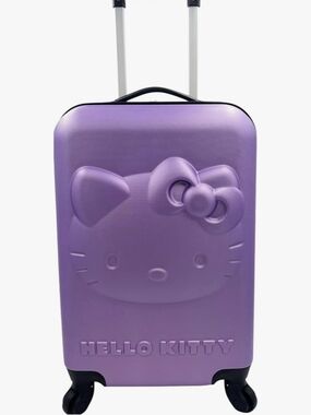 Hello Kitty Embossed Hard-Shell 21" Spinner Luggage